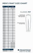 Image result for Tactical Pants Size Chart