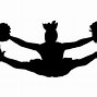 Image result for Cheer Toe Touch Silhouette