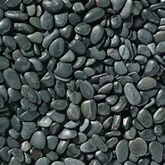 Image result for Black Polished Pebbles