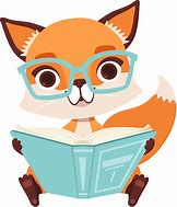 Image result for Animals Reading Clip Art