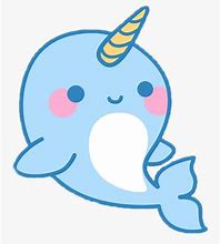 Image result for Cute Cartoon Narwhal