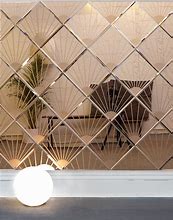 Image result for Mirrored Wallpaper for Walls