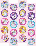 Image result for Glitter Unicorn Stickers