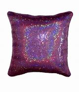 Image result for Purple Sequin Cushion