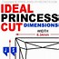 Image result for Princess Cut Diamond Chart