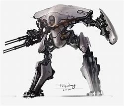 Image result for Mech Robot Concept Art