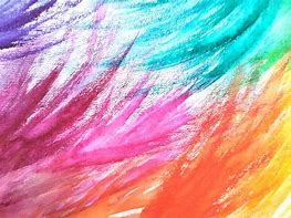 Image result for Abstract Rainbow Painting