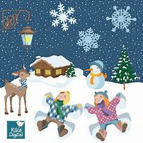 Image result for Winter Season Clip Art Boy