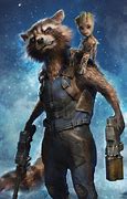 Image result for Guardians of the Galaxy Rocket and Groot