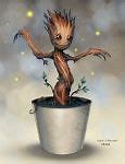 Image result for Baby Groot R Drawing