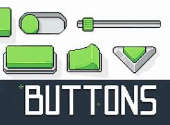 Image result for Pixel Art Buttons