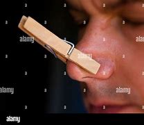 Image result for Wooden Clothespin On Nose Image