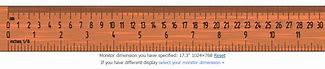 Image result for Computer Ruler Inches