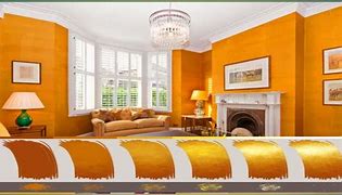 Image result for Gold Living Room Paint Colors