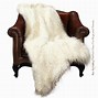 Image result for White Faux Fur Throw Blanket