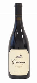 Image result for Goldeneye Pinot Noir Anderson Valley