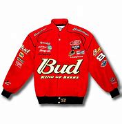 Image result for Dale Earnhardt Jr Budweiser Jacket