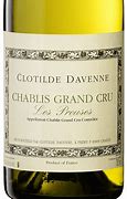 Image result for Selection Chablis Preuses Clotilde Davenne