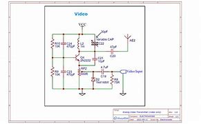 Image result for Analog Video Transmitter Circuit