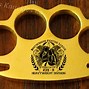 Image result for Brass Knuckles with Words