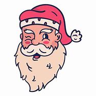Image result for Winking Santa SVG