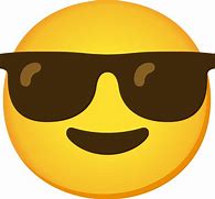 Image result for Emoji with Shades and Smiling