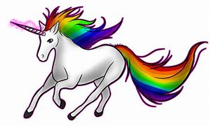 Image result for Rainbow Unicorn Head