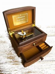 Image result for Electric Wooden Music Box