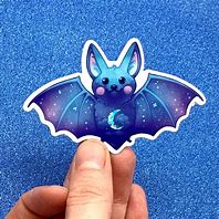 Image result for Cute Bat Stars Painting