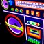 Image result for Giant Neon Boombox