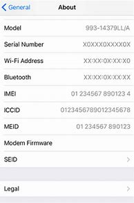 Image result for Where Is the Serial Numbers of a iPhone 11 Located