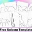 Image result for Unicorn Wings Template