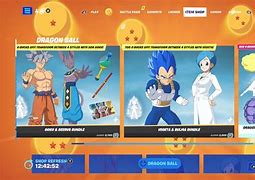 Image result for Dragon Ball Fortnite Item Shop