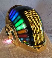 Image result for Daft Punk Guy-Manuel Helmet LED