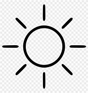 Image result for Sun Outline