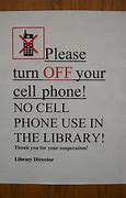 Image result for No Cell Phone Use Sign Printable