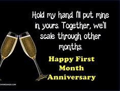 Image result for Happy One Month Anniversary Poems