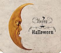 Image result for Vintage Halloween Moon Clip Art