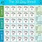 Image result for 30-Day Fitness Challenge Wall Chart