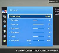 Image result for Perfect Picture Settings Samsung TV