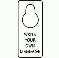 Image result for Door Knob Sign Template