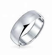 Image result for Wide Silver Band Ring
