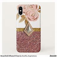 Image result for rose gold iphone x wallets cases