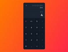 Image result for Simple Calculator UI Cool