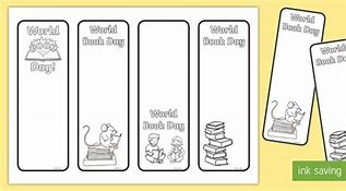 Image result for World Book Day Bookmarks Printable
