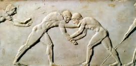Image result for Ancient Olympic Wrestling Pencil Drawing