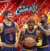 Image result for Kyrie LeBron Kevin Love Old