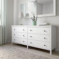 Image result for 6 Drawer Tall Dresser White