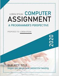 Image result for Computer Project Cover Page Template