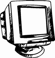 Image result for Old Computer Clip Art